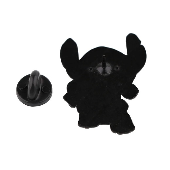 Set of 2 Stitch Enamel Pins Disney Lilo & Stitch Fan Collectible Backpack Badges - Picture 13 of 16